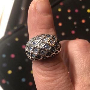 Brighton silver tone ring